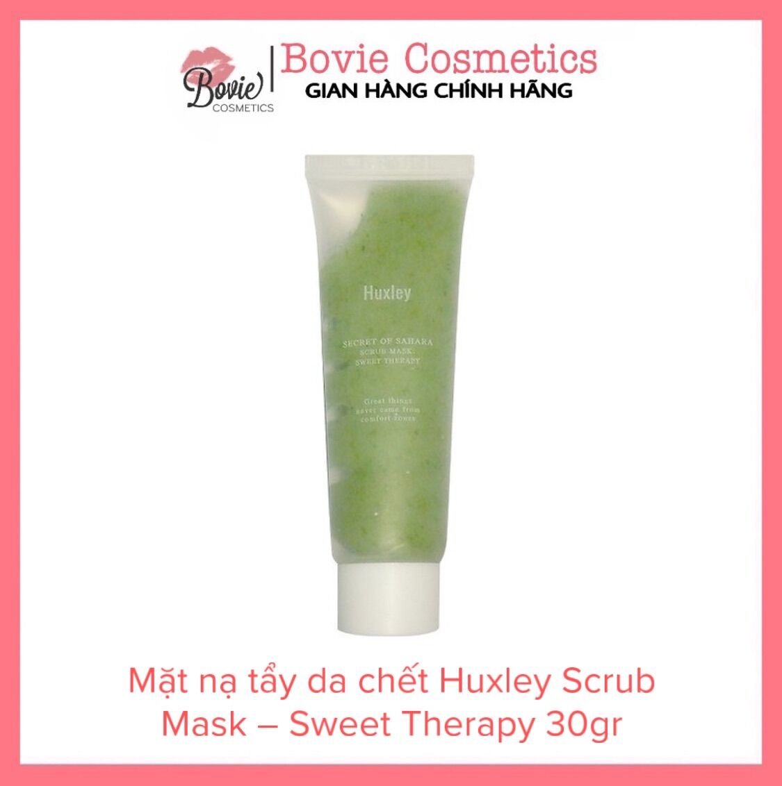 Mặt nạ tẩy da chết Huxley Scrub Mask – Sweet Therapy 30gr