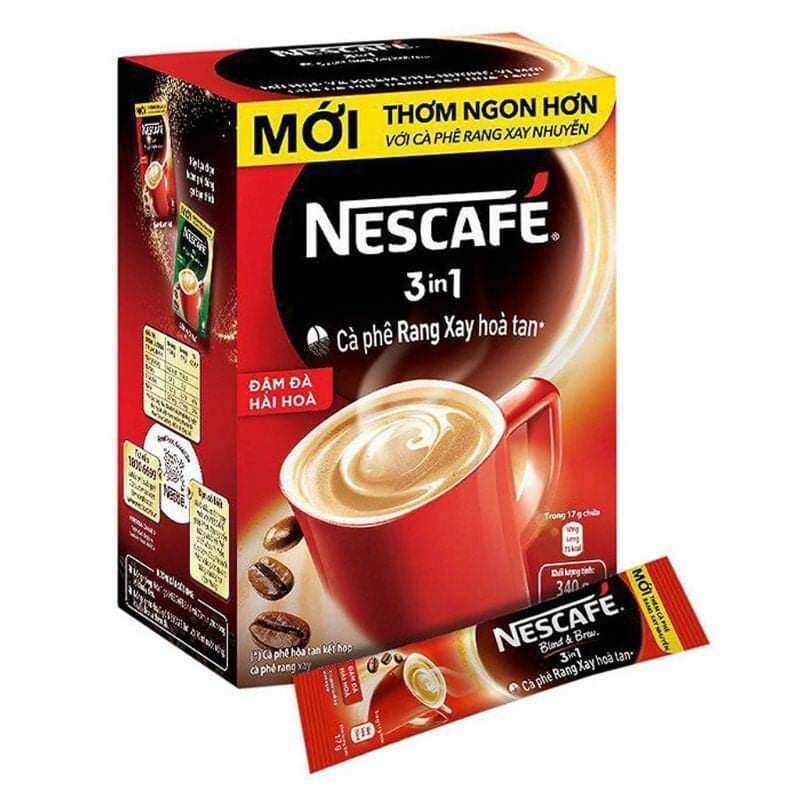 Combo 10 hộp cafe nes sữa đá
