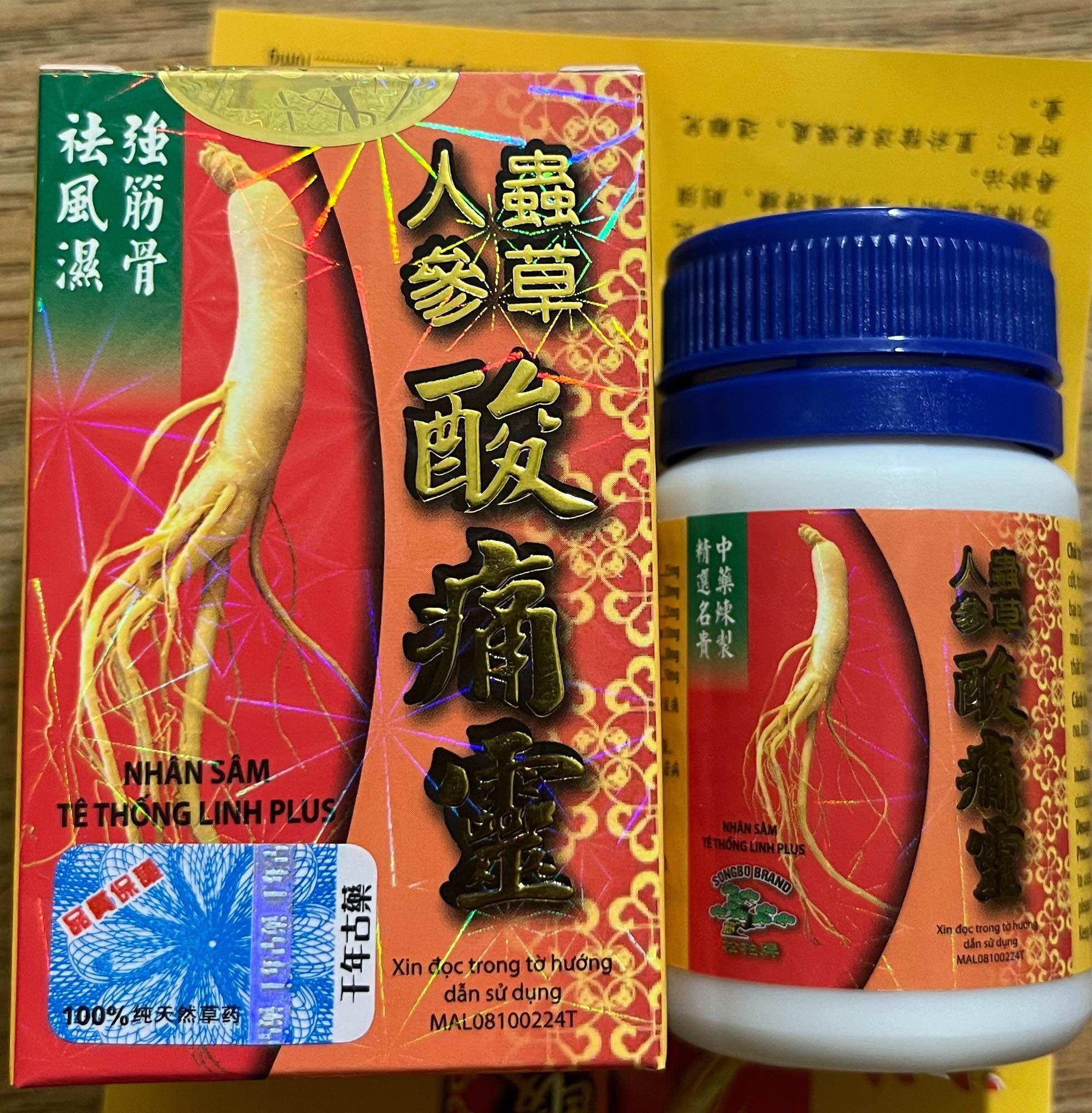 Nhân sâm tê thống linh plus