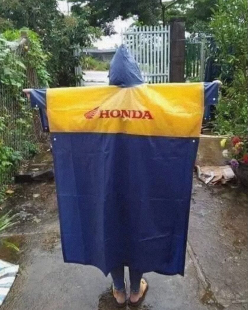 Áo mưa Honda