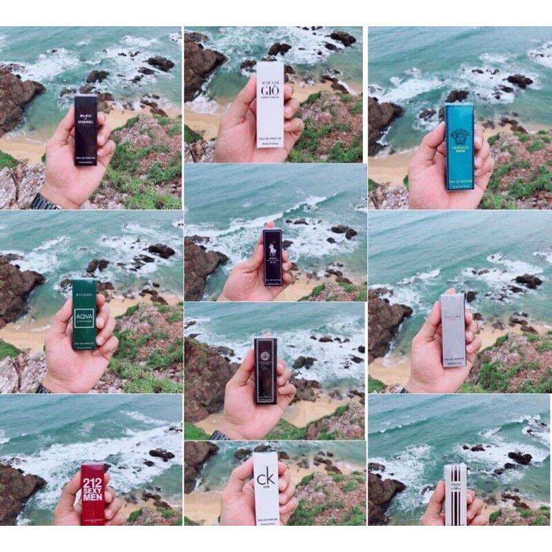 [ Combo 10 Mùi Nam ] Tinh Dầu Thơm Hparfum Pháp - 12ml/Chai