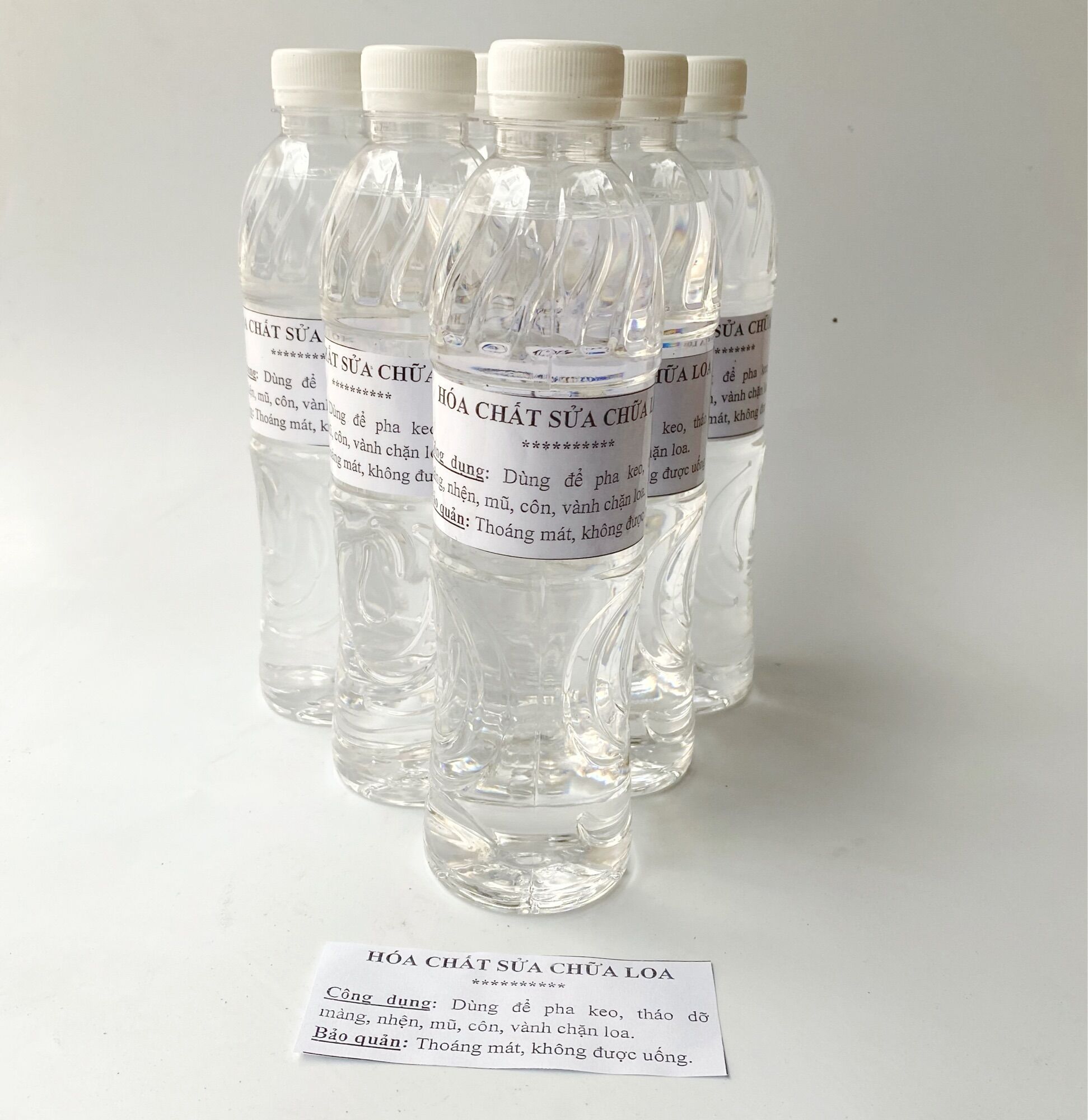 DUNG DỊCH PHÁ KEO, SỬA CHỮA LOA (CHAI 500ML)