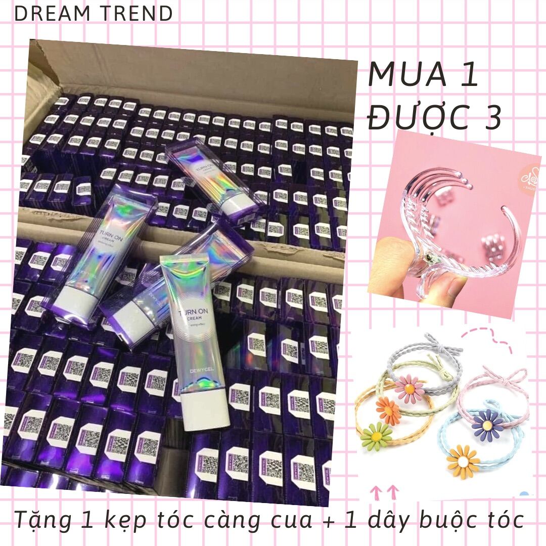 [Hcm]Kem Dưỡng Nâng Tone Da Dewycel Turn On Cream