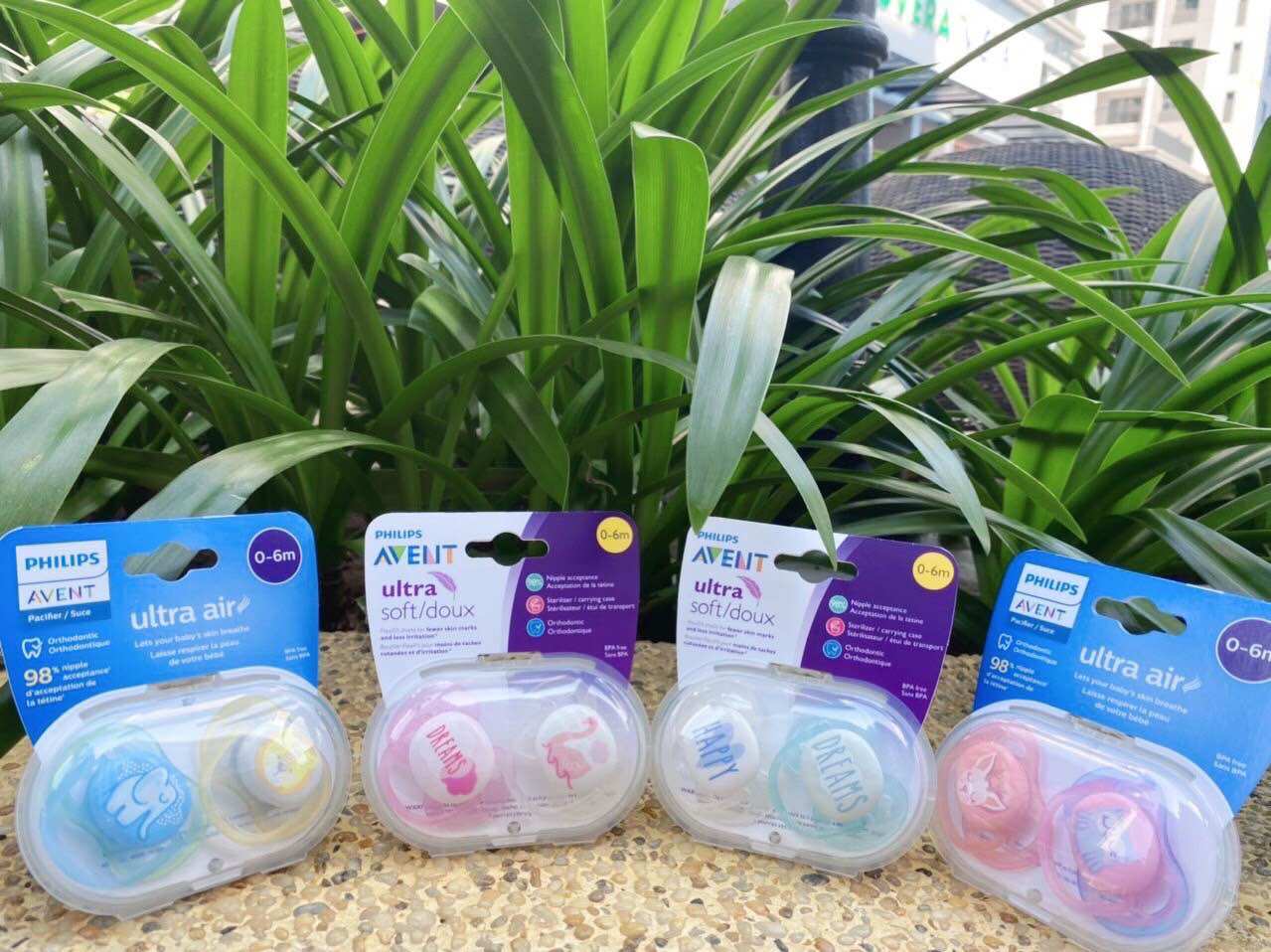 Ti Giả chỉnh nha, Núm Vú Giả, Ti Ngậm Philip AVENT Ultra