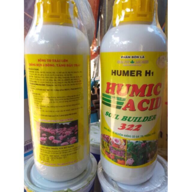Phân bón lá humic 322 thế hệ mới