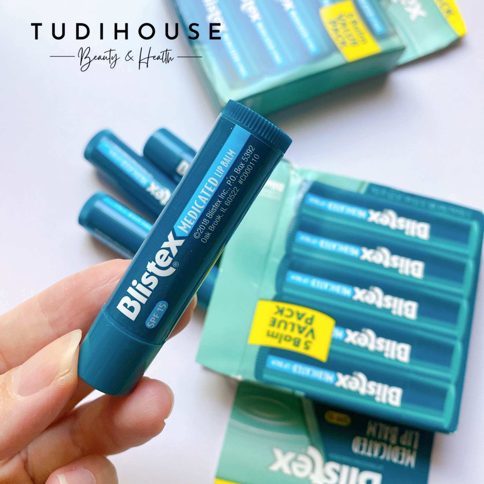 [ tách lẻ ] Son dưỡng Blistex Medicated Lip Balm SPF15