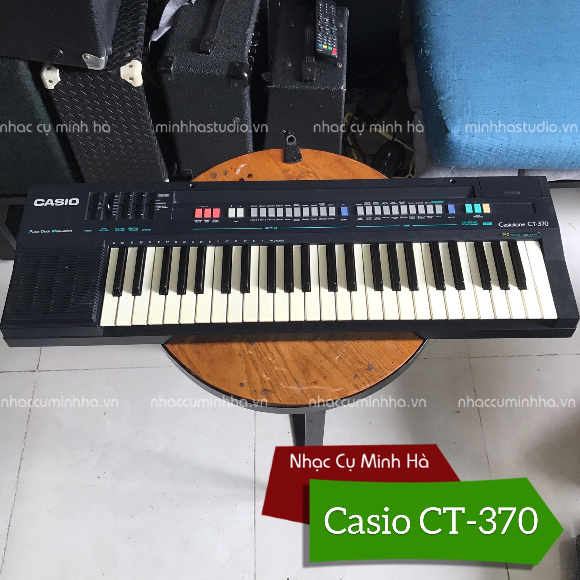 Đàn Organ Casio CT-370 chính hãng đã qua sử dụng, chạy tốt mọi chức năng
