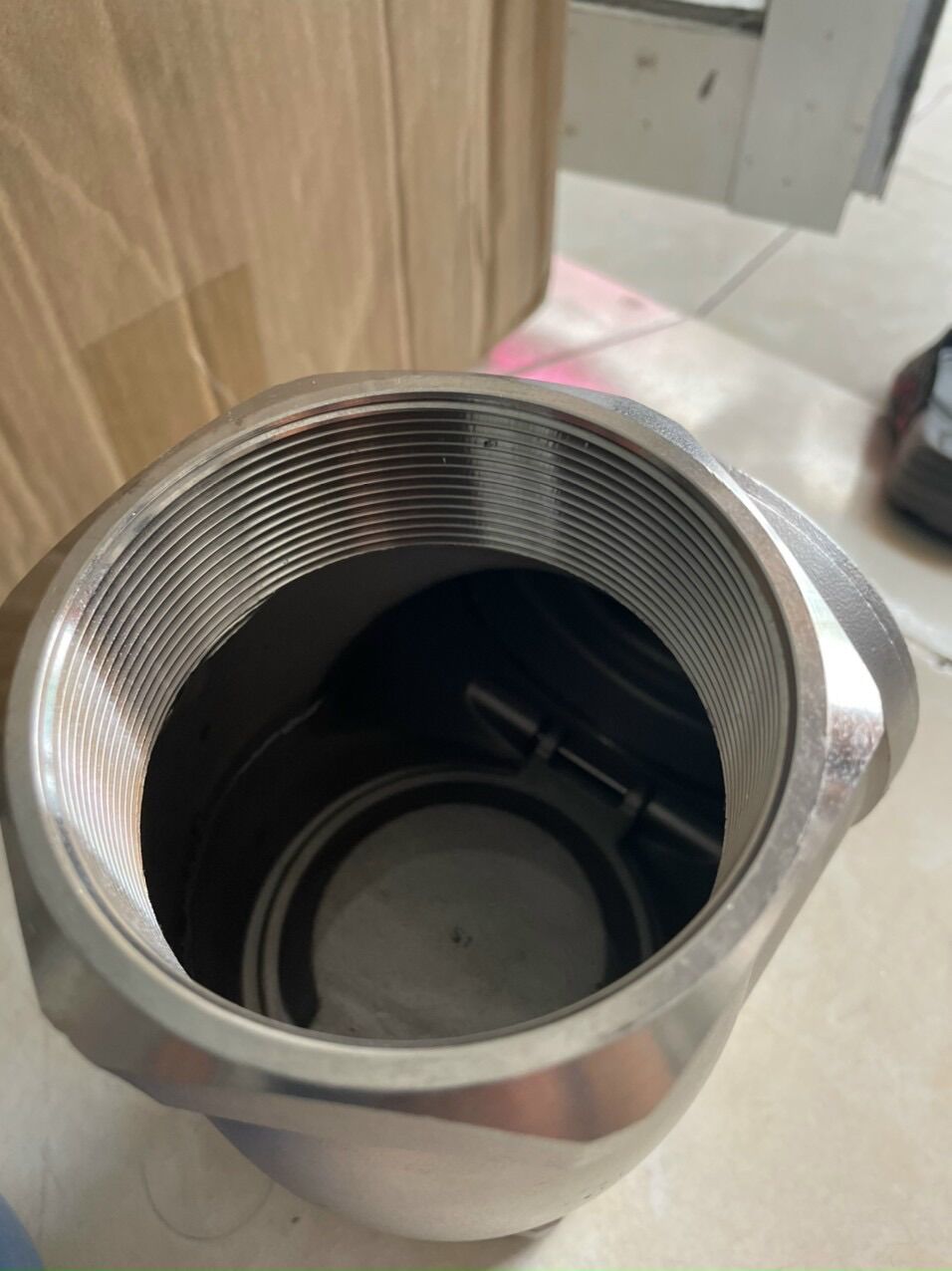van 1 chiều inox 304 phi 21; phi 27; phi 34; phi 42; phi 49; phi 60