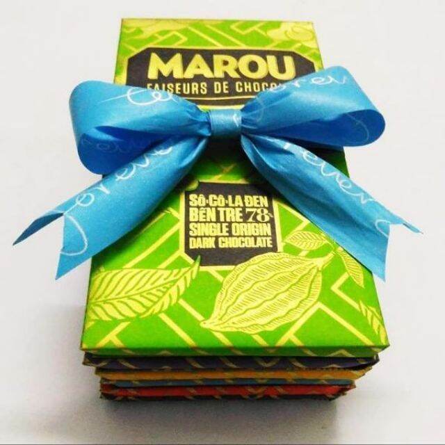 Combo 6 thanh socola Marou 6 vị thanh 80g