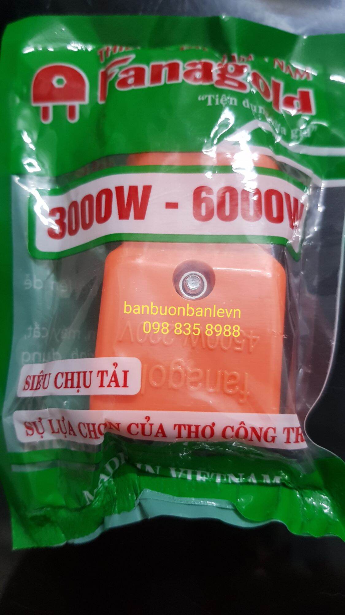Phích cắm âm nối điện chịu tải cao FANAGOLD