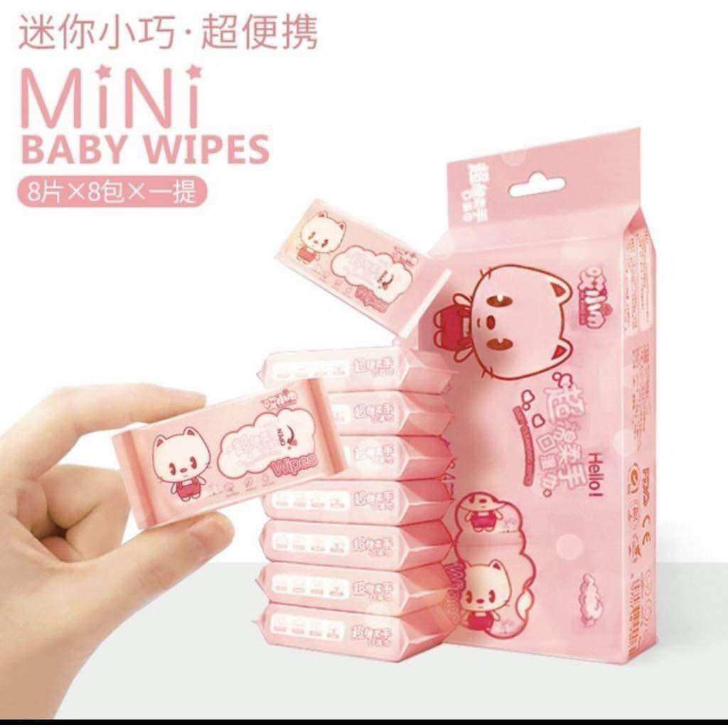 Giấy ướt mini bịch 8 gói