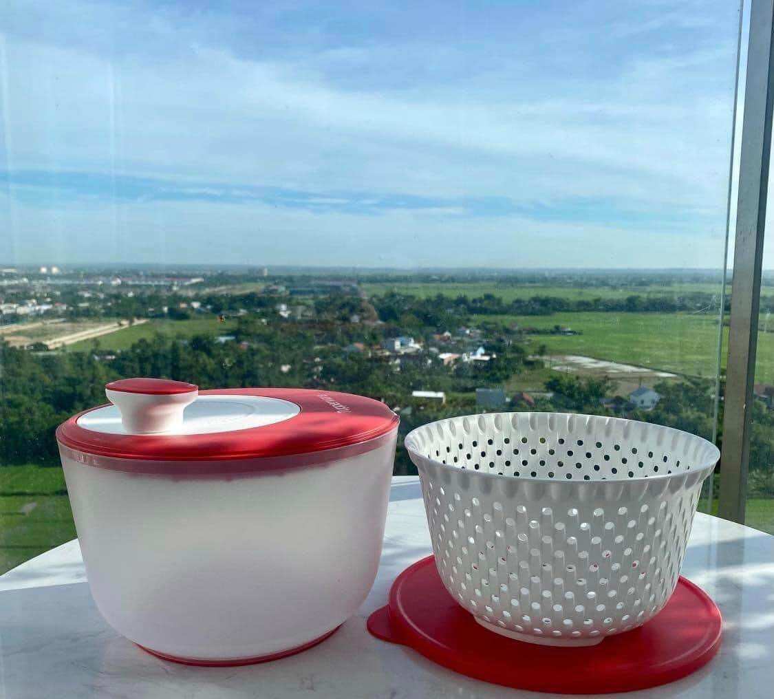 [XẢ] Rổ quay rau Tupperware