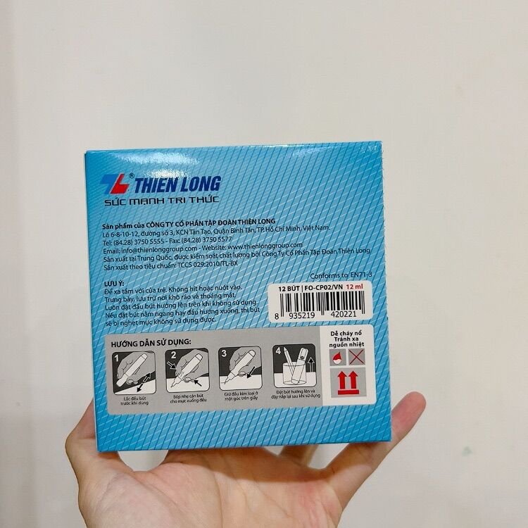 [HCM]Hộp 10 bút xóa Thiên Long CP-02