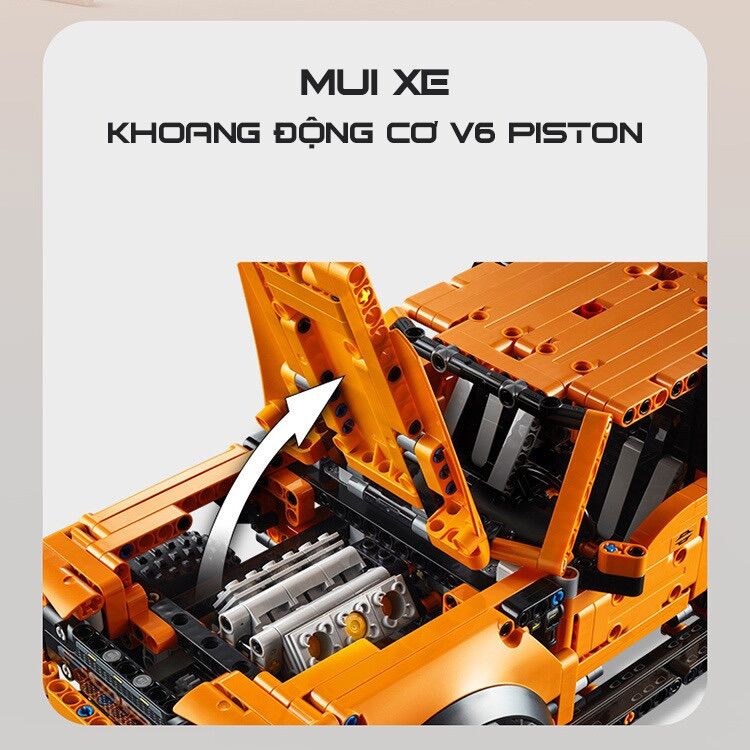 Mô hình lego xe ford raptor