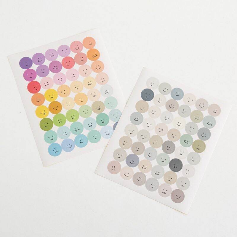Set sticker mặt cười trang trí bullet journal - Aimée Store