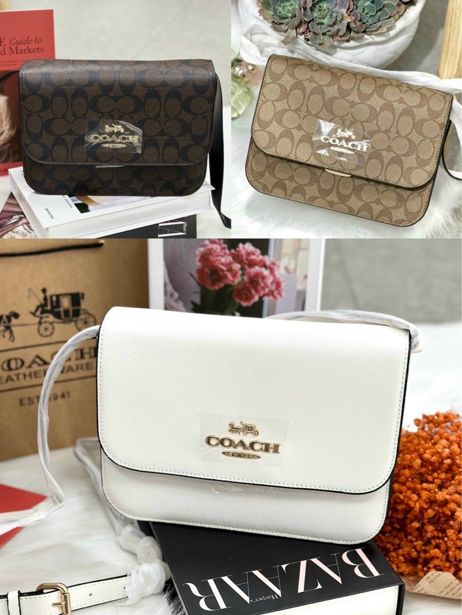Túi C0ach Brynn 24 size vừa