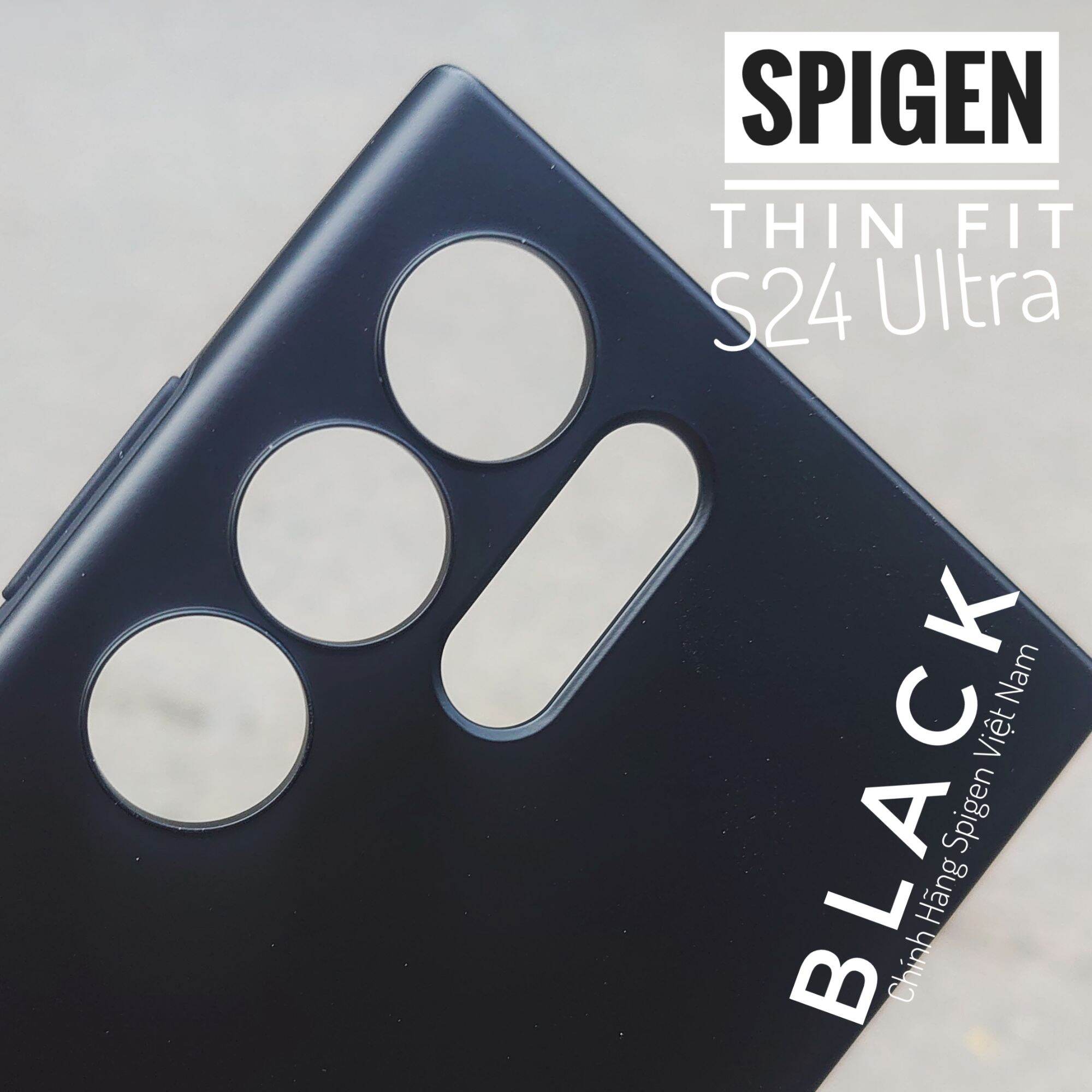 Ốp Lưng Spigen Galaxy S24 Ultra Case Thin Fit - Black