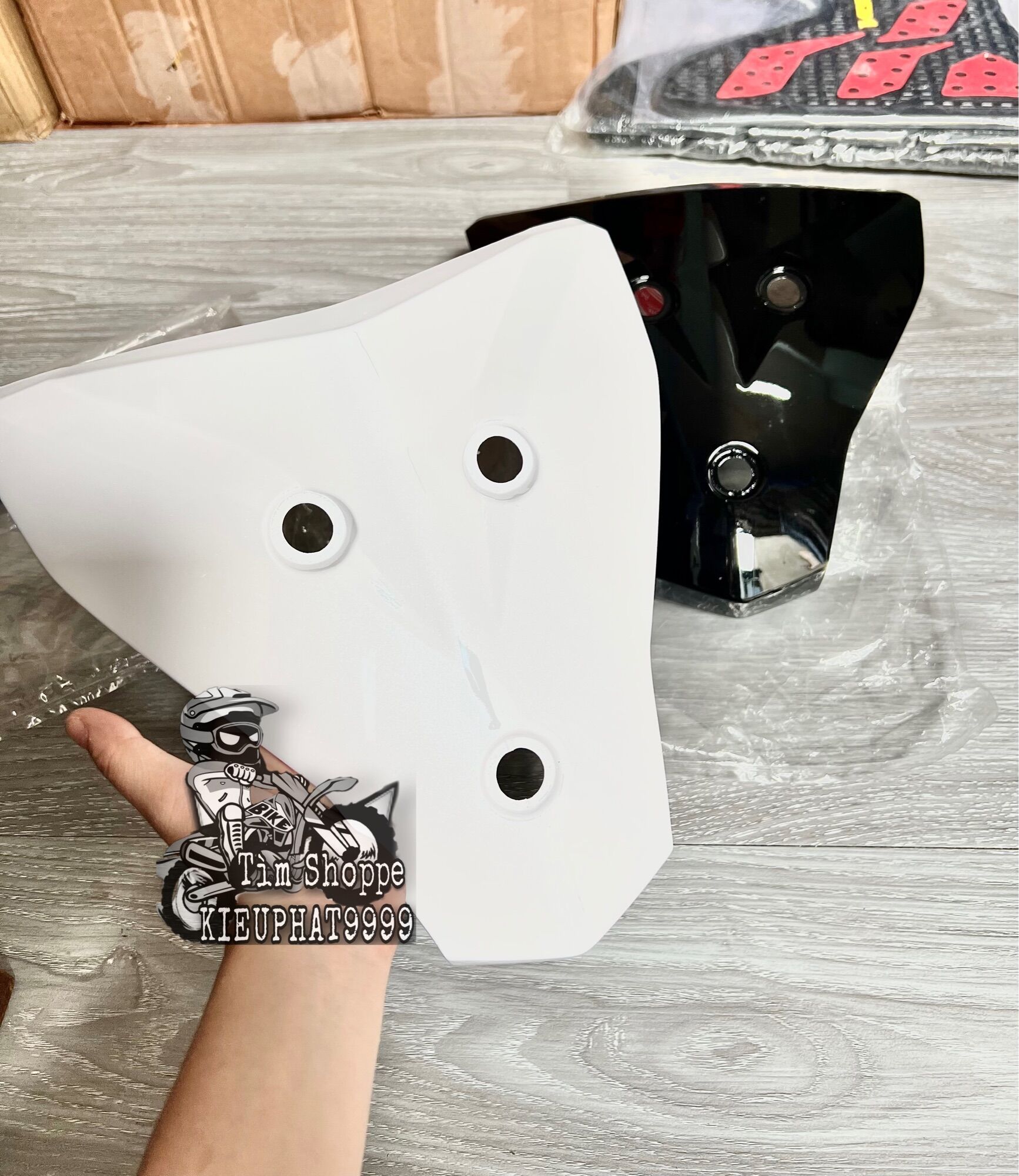 Mặt Nạ 3 lỗ Wave 110cc Nạ Gắn rổ wave A 110