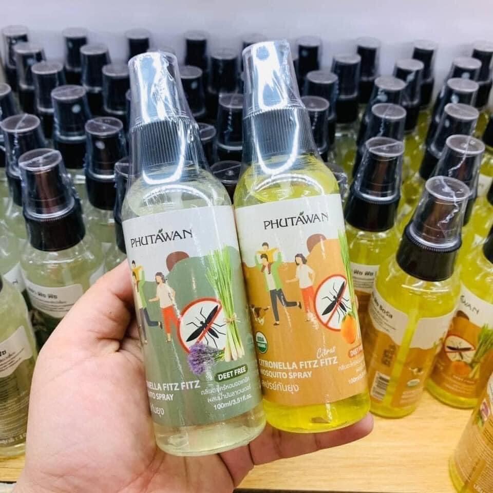 Chai xịt chống muỗi cho bé phutawan 100ml