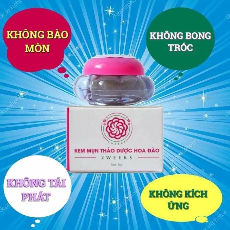 Combo  mụn hoa anh đào chính hãng