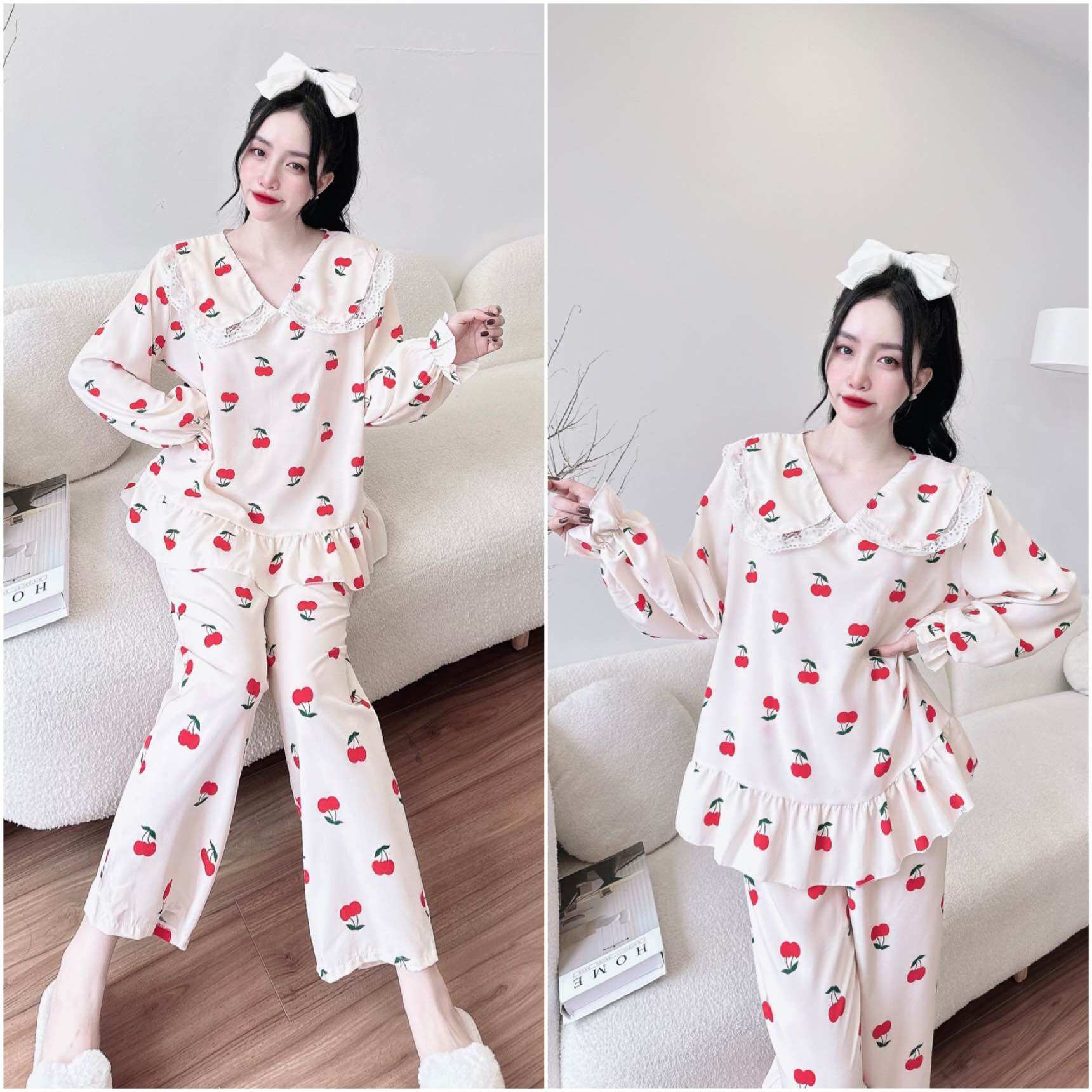 (50-100kg) Bộ Mặc Nhà Lụa Tiểu Thư Bigsize - Mẫu mã đa dạng, siêu kute