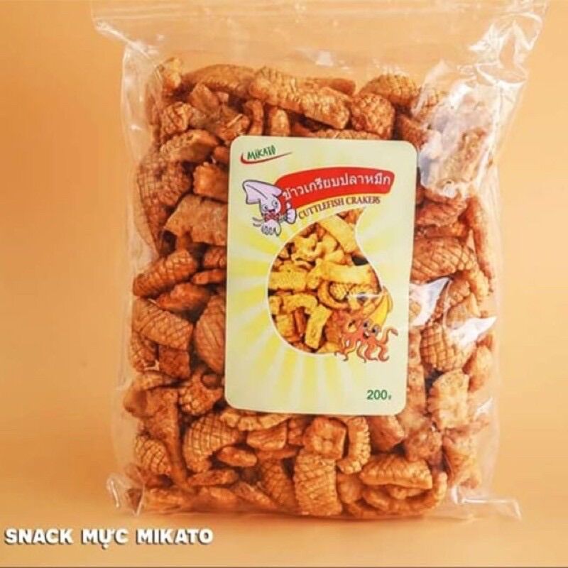 SNACK MỰC BIM THÁI LAN TÚI 200G