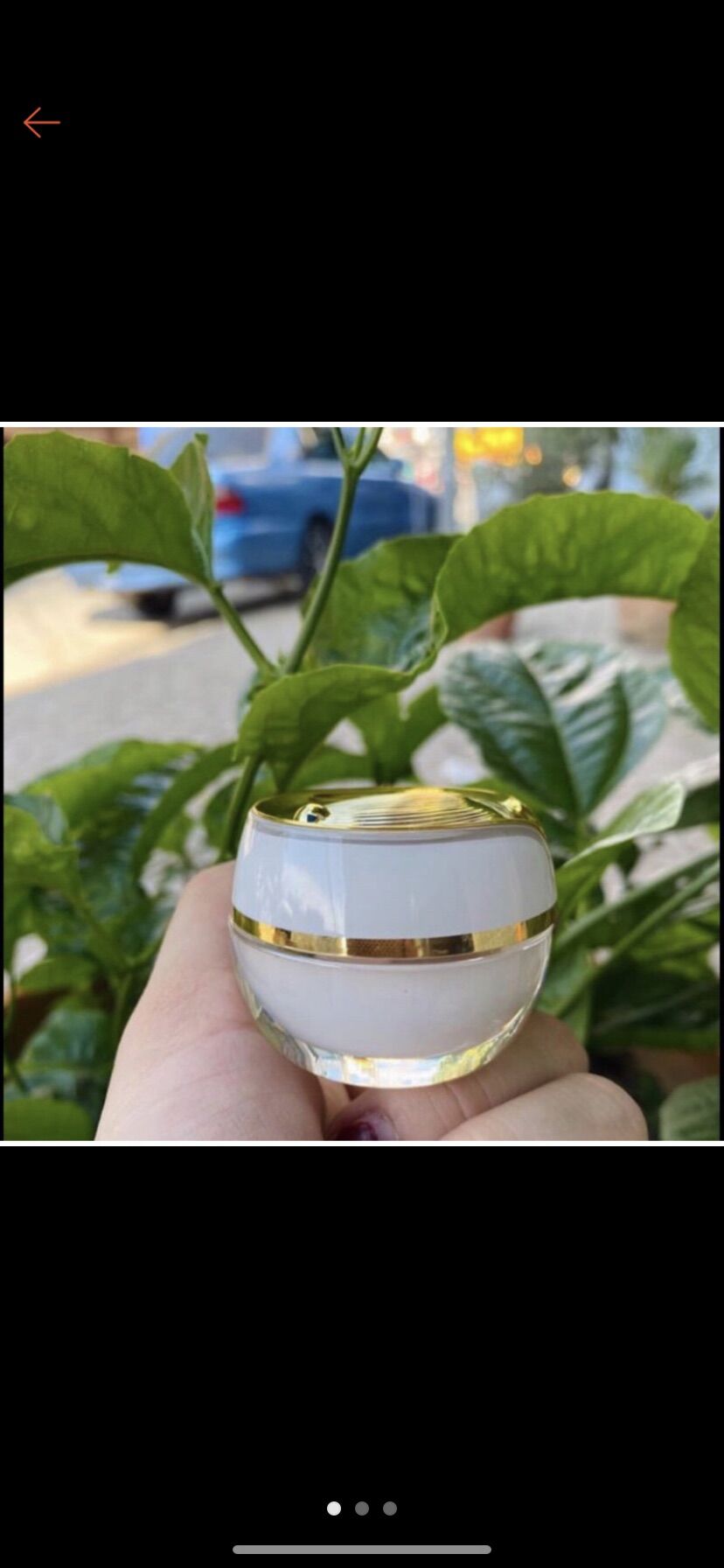 Hủ kem face lá sen 10gr-màu trắng