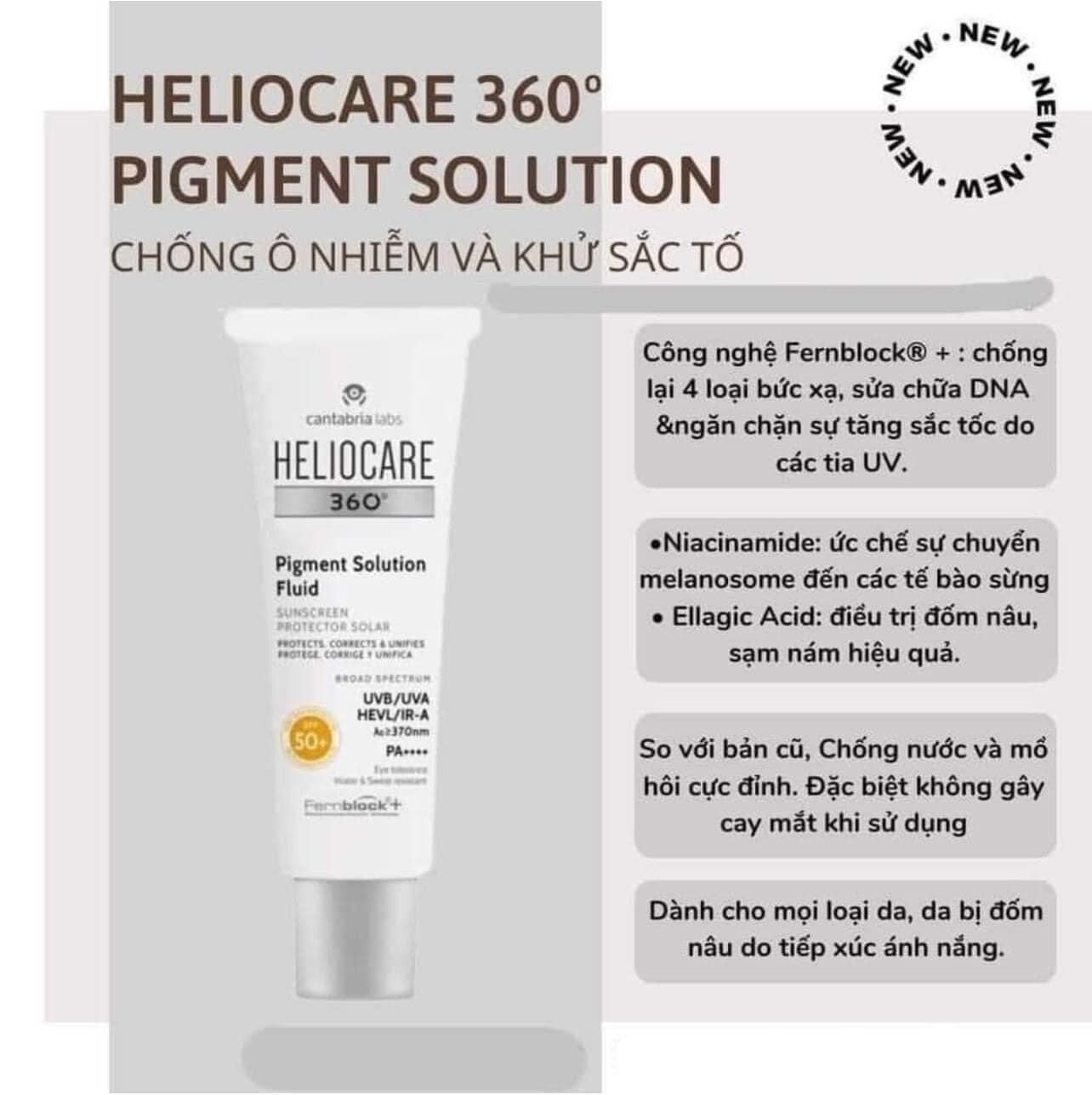 KEM CHỐNG NẮNG HELIO-CARE PIGMENT