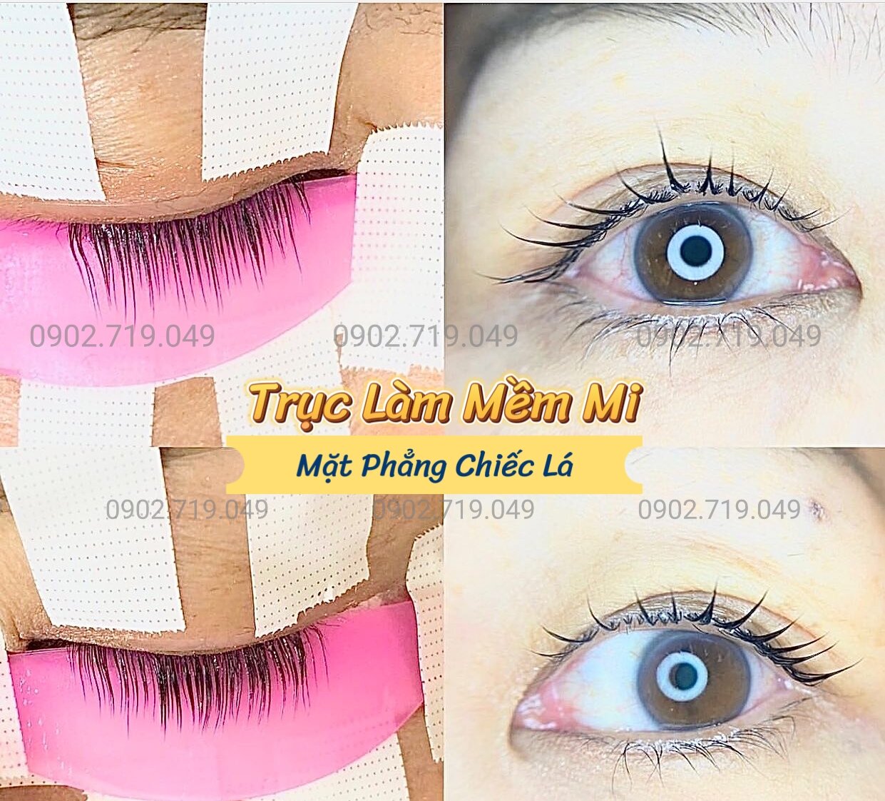 Trục Mềm Mi _ Uốn Mi 2 Trục (Tặng Kèm Thanh Ốp Trục)
