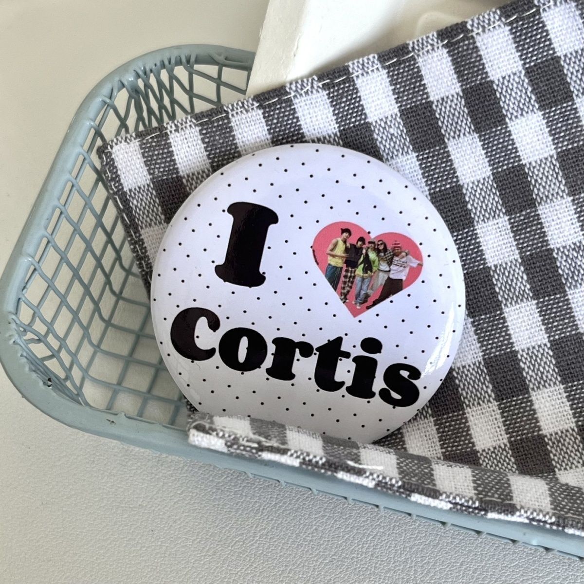 CORTIS Golden Owner Train Cute Lanyard Fan Support Material Backpack Pendant Lapel Pin Badge Shiny S