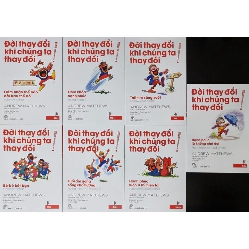 Sách - Đời Thay Đổi Khi Chúng Ta Thay Đổi ( Trọn Bộ 7 tập )