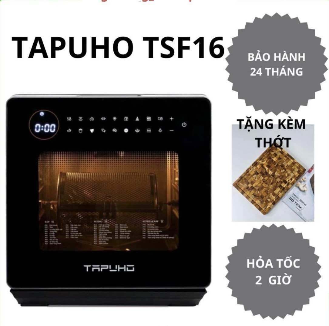 Nồi chiên hới nước tapuho tsf16 16lit 2800w - 60 chương trình nấu