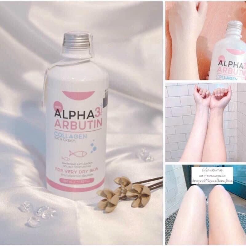 SỮA TẮM TRẮNG ALPHA ARBUTIN