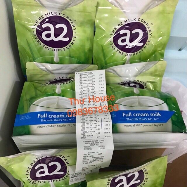 Sữa a2 bịch 1kg hàng úc