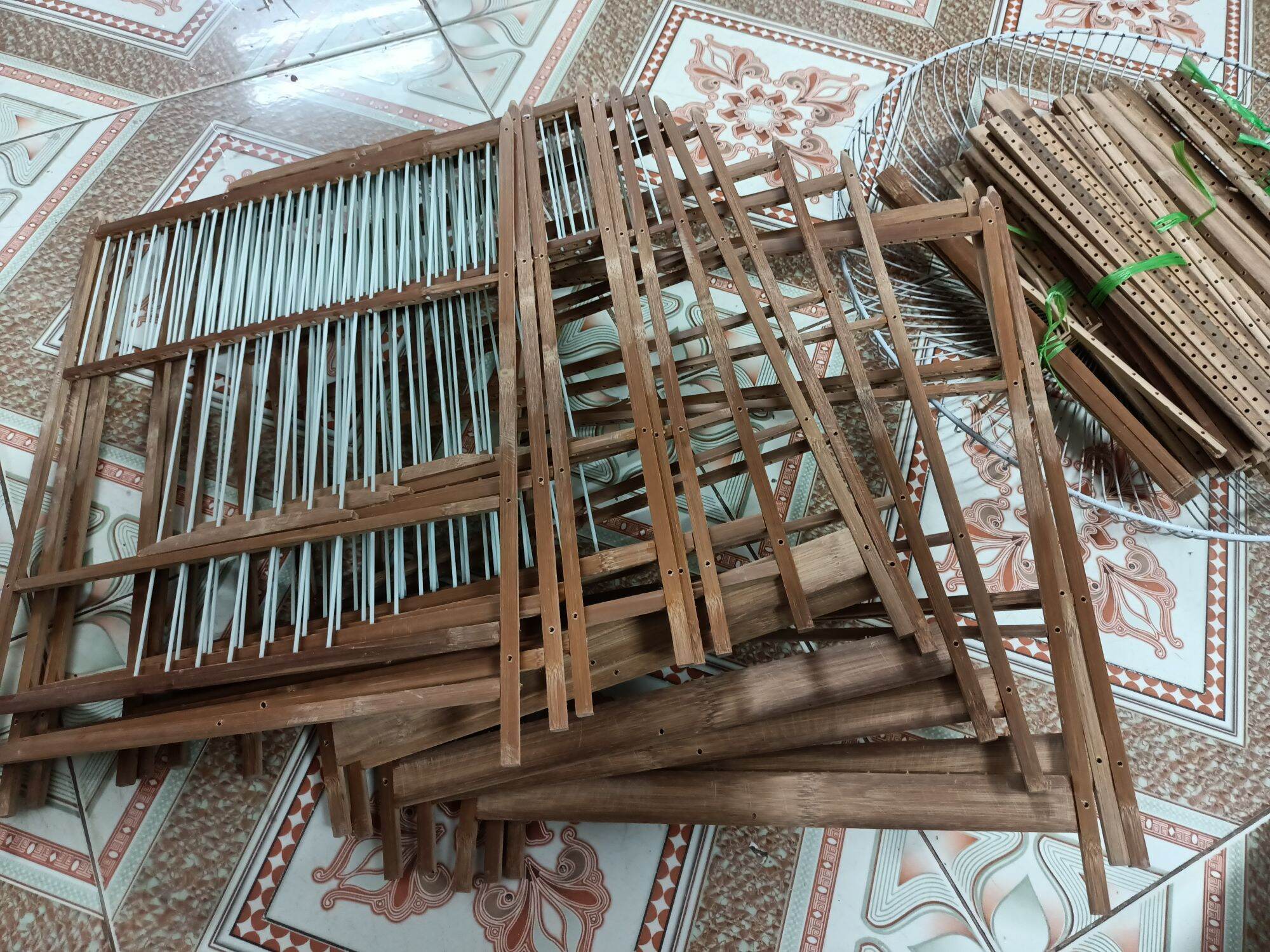 khung mào nan cáp 15 nan full pk