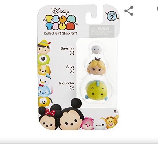 Vỉ đồ chơi Tsum Tsum 3 con hàng Usa