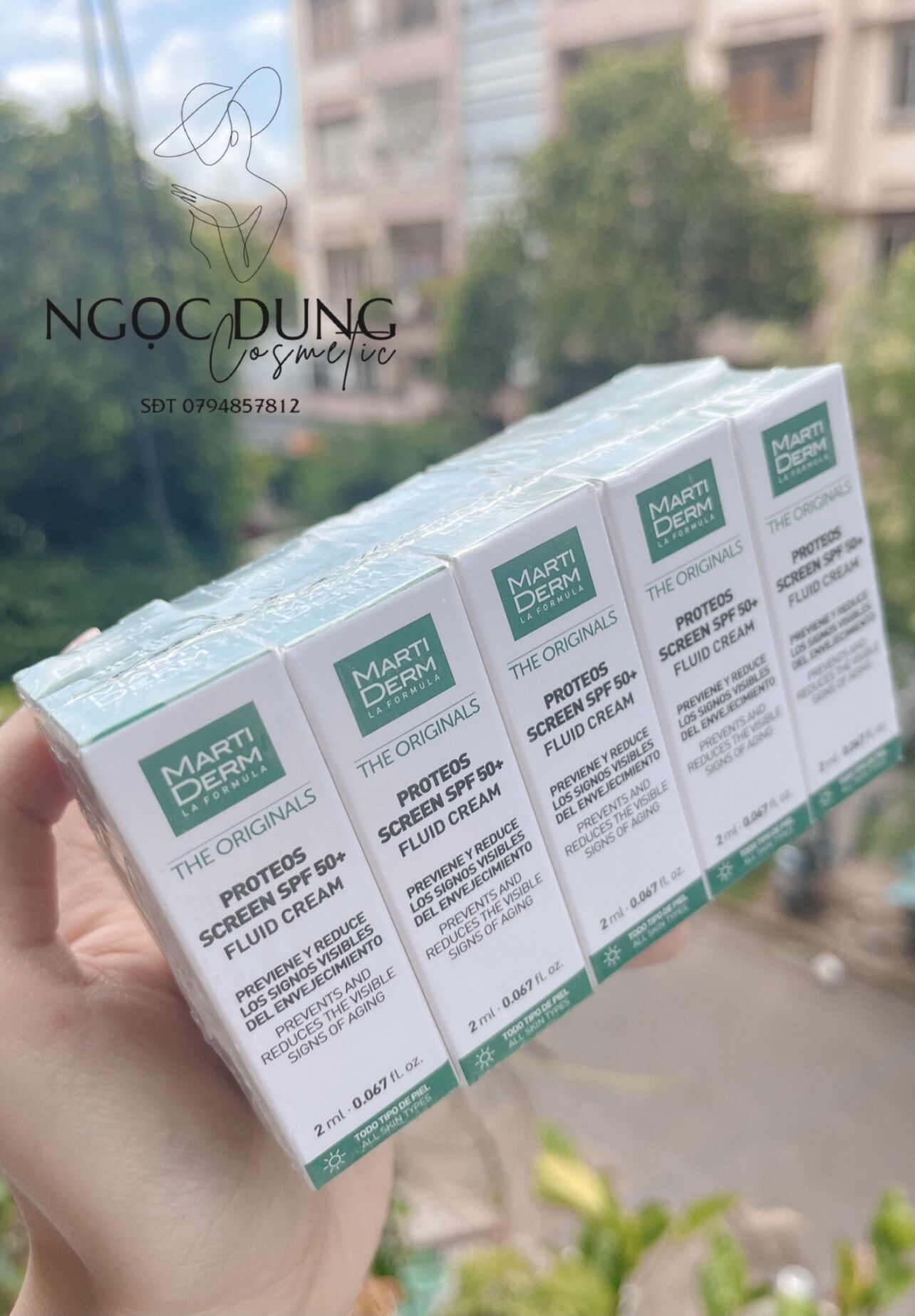 Kem chống nắng Mini Martiderm