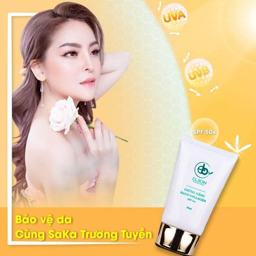 CHỐNG NẮNG COLAGEN HÀN QUỐC ELBON 50ML