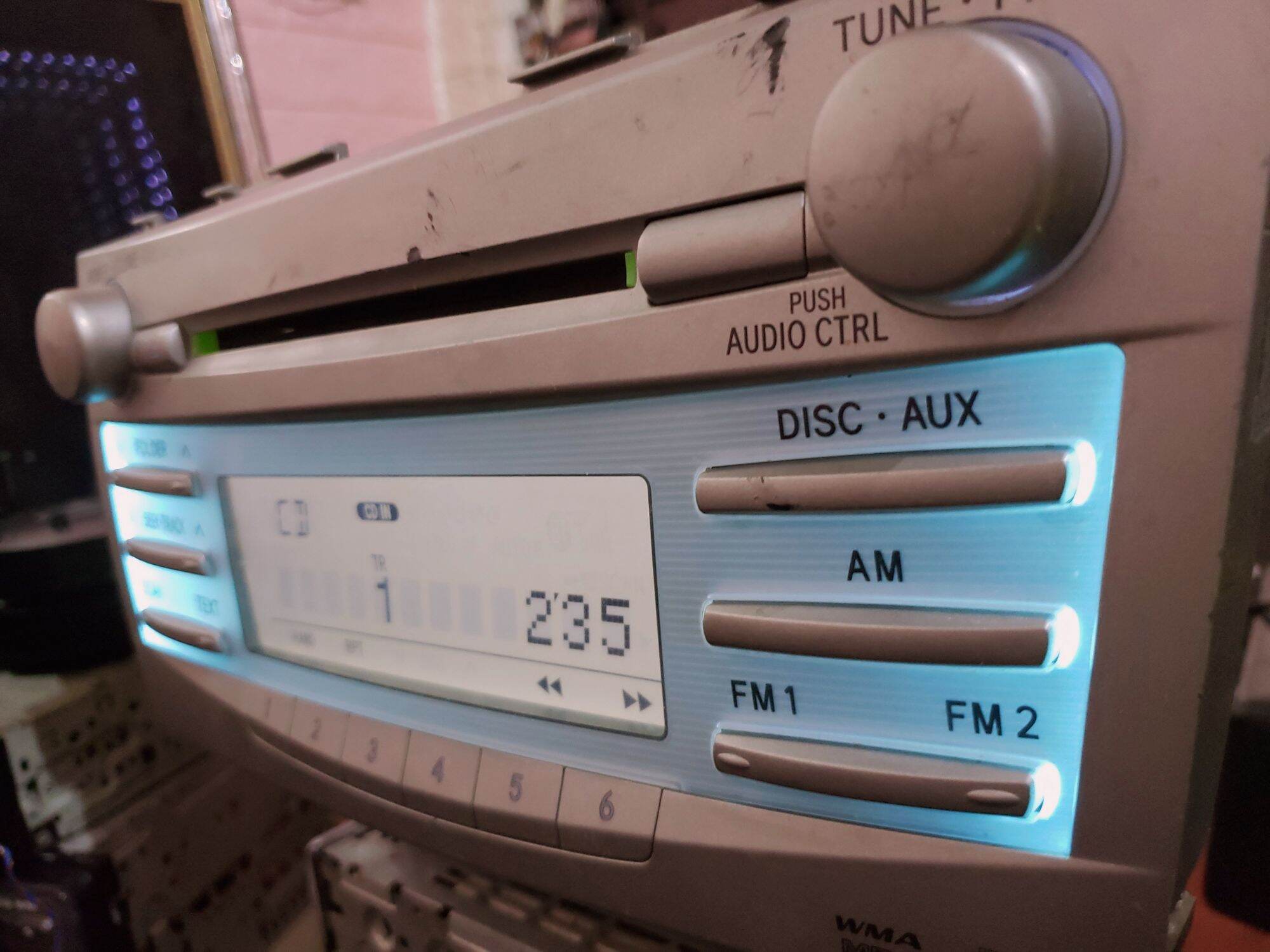 cd camry 1 đĩa hàng Mexico