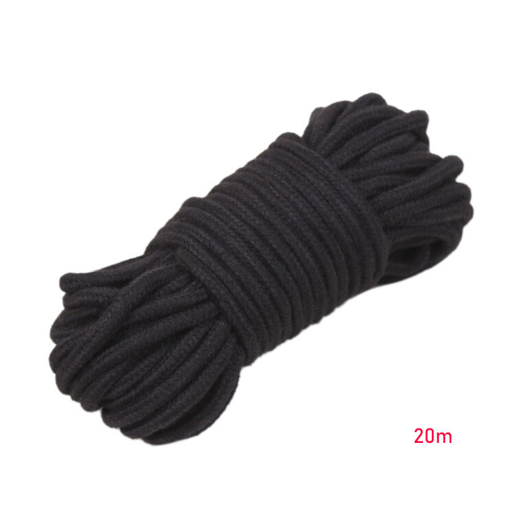 Blackwolf 5M/10M/20M Slave Bdsm Bondage Rope Cotton Body Har