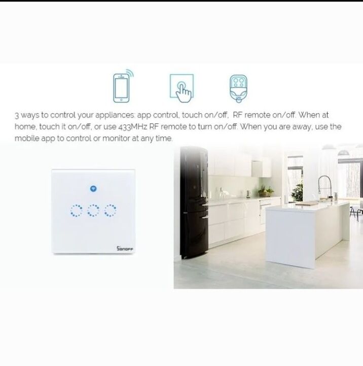 Công tắc wifi cảm ứng sonoff ( Hệ sinh thái cho ngôi nhà thông minh )
