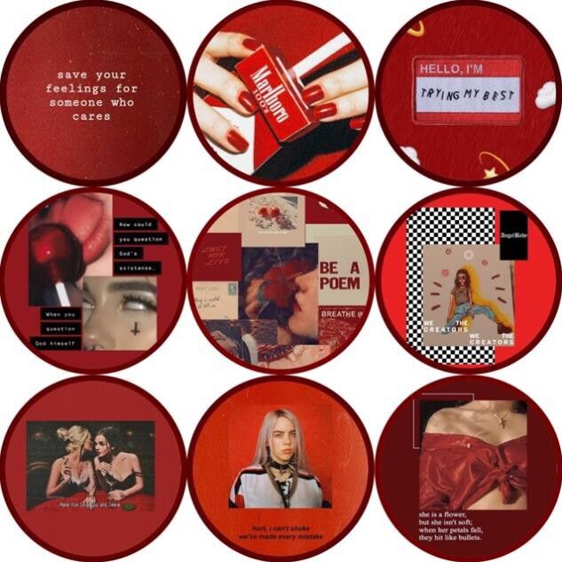 AR Giá đỡ điện thoại popsocket aesthetic đỏ