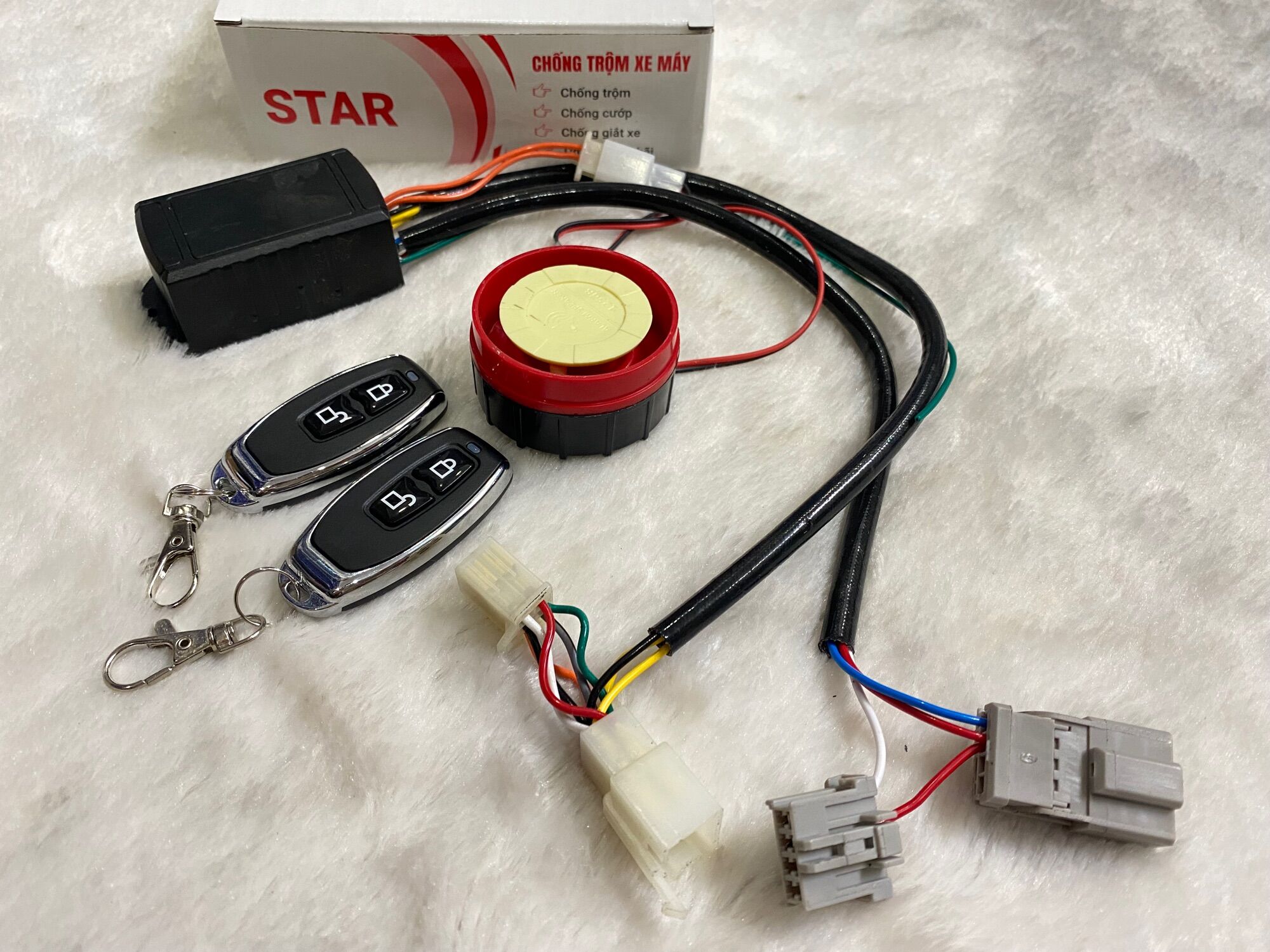 Chống trộm xe máy star cho xe wave a 110 mới
