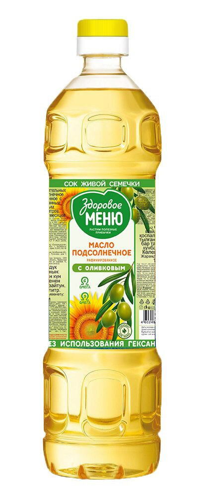 Dầu hướng dương oliu Zdorovoe menu 1lit