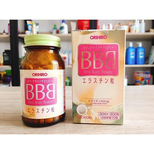 Viên uống ORIHIRO BBB Best Beauty Body tăng kích thước và săn chắc ngực, 300 viên/hộp giá rẻ