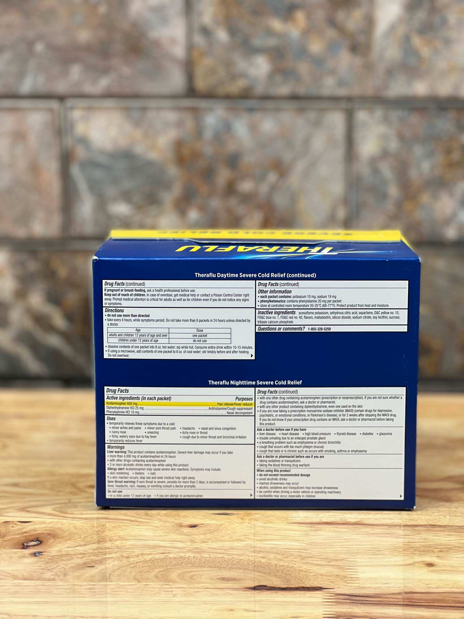 Theraflu Multi-Symptom + Nighttime Severe Cold & Cough  24 gói