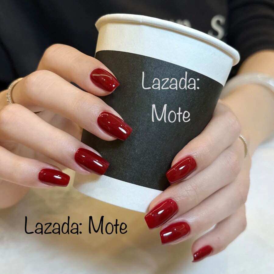 Nailbox - Móng tay úp nails tone Đỏ - xem bảng màu