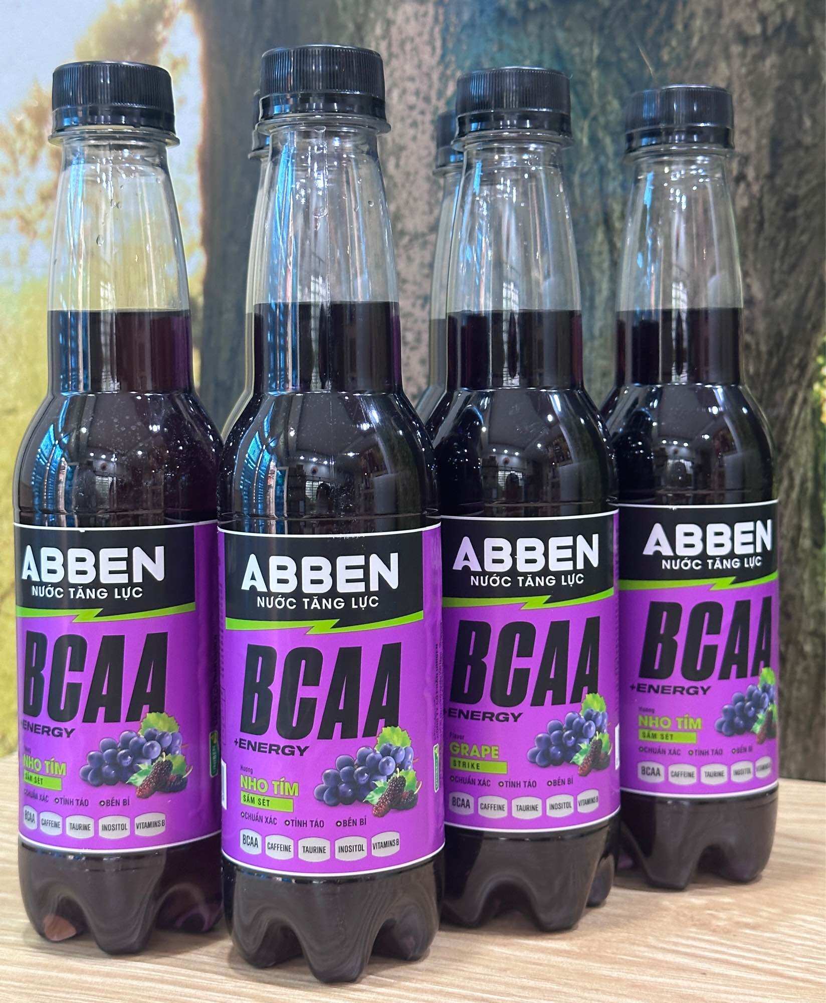 1 Lốc Nước tăng lực Abben vị Nho /6 Chai *330ml
