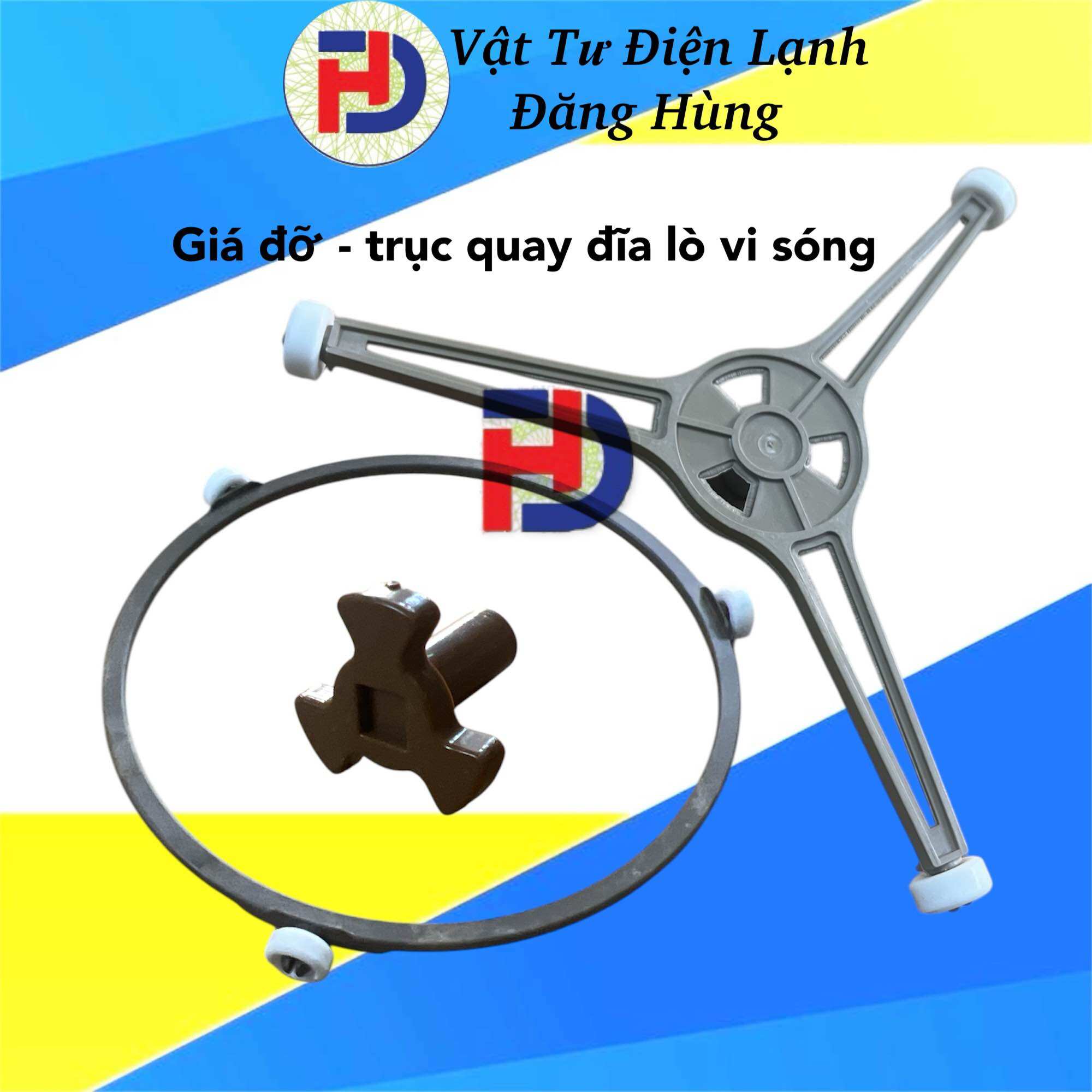 Giá đỡ đĩa lò vi sóng - vòng quay lò vi sóng - trục quay lò vi sóng