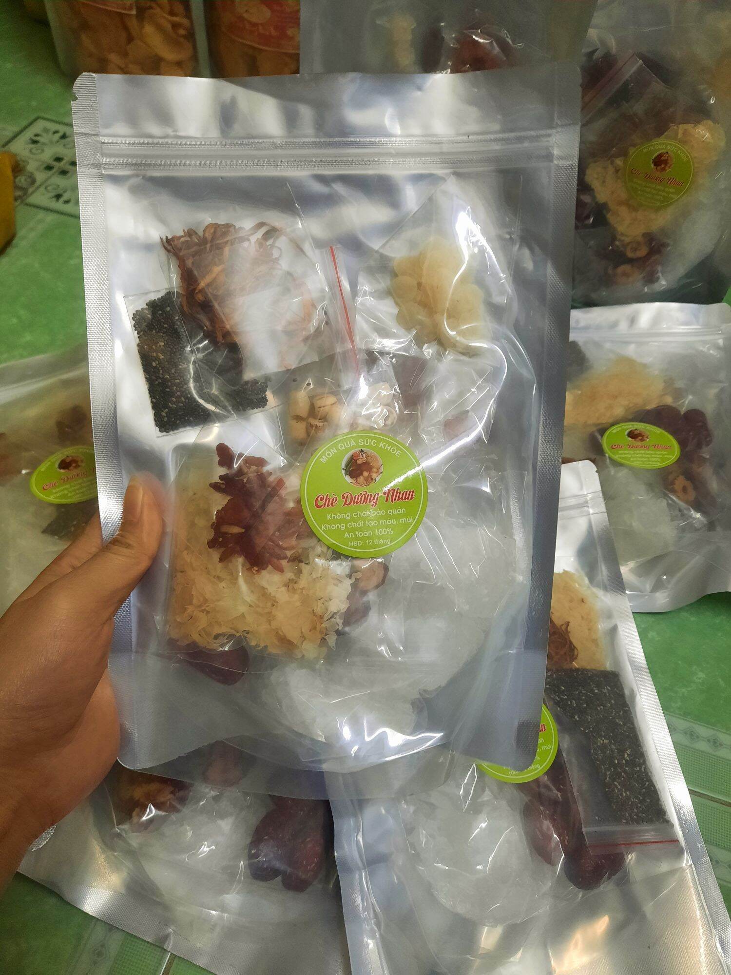 Sét chè dưỡng nhan ngon tuyệt